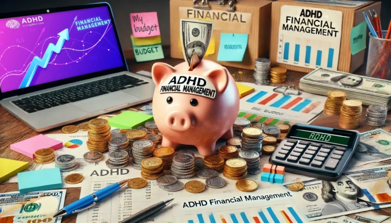 ADHD financial management strategies for adults to improve budgeting, reduce impulsive spending, and build financial stability.