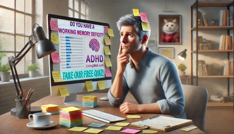Free Working Memory Deficit Quiz for Adults - ADHD Living Well
