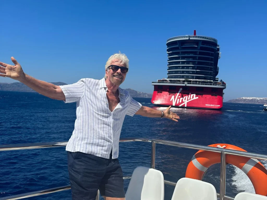 Richard Branson, entrepreneur and ADHD advocate.