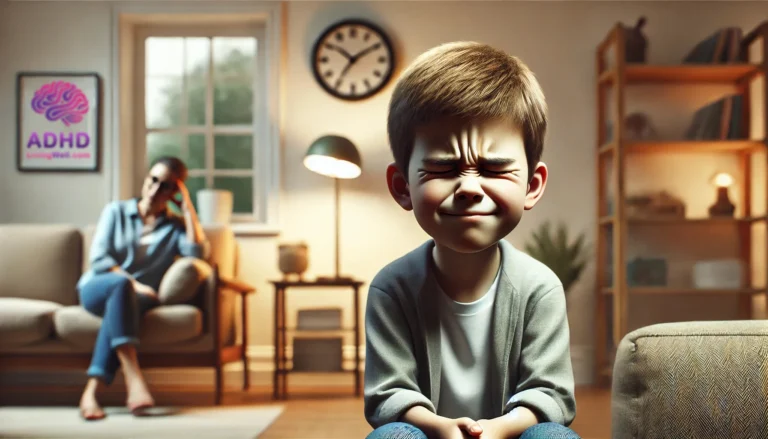 Tic disorders in children: Could your child’s movements be a sign? Learn more at ADHDLivingWell.com.
